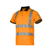 Poloshirt Broby orange 3XL